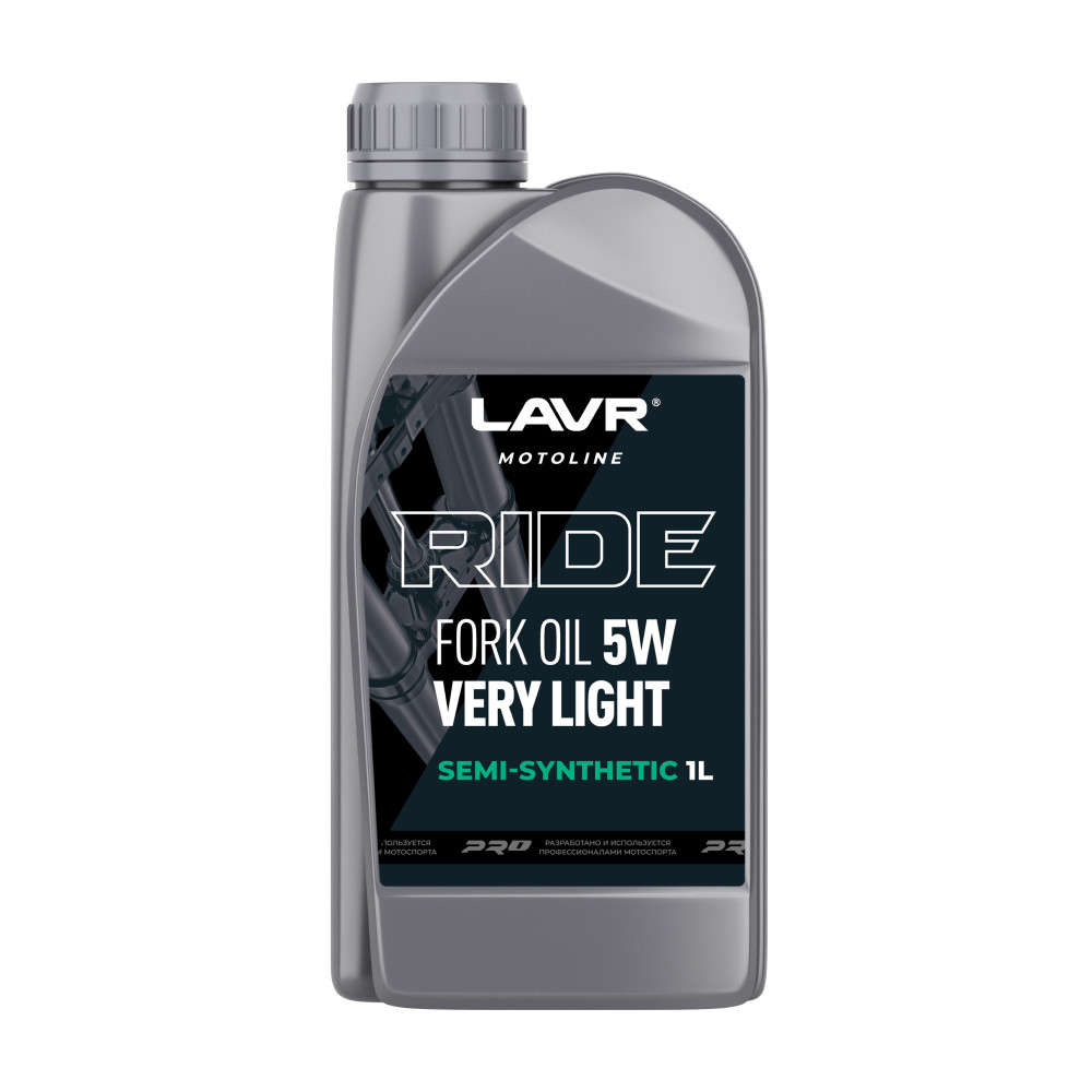 Вилочное масло LAVR MOTO RIDE Fork oil 5W 1 л