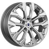 КиК Морейн 6.5x17/5x114.3 ET50 D66.1 алмаз_черный