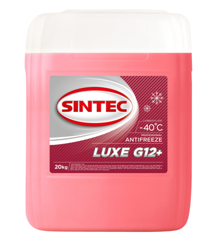 Антифриз Sintec LUXE G12+ red -40 20кг Акция 20кг по цене 16кг
