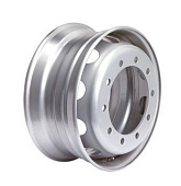 Колесо дисковое STEGER 9,00x22,5 10x335 ET175 D281 T14 hump Silver